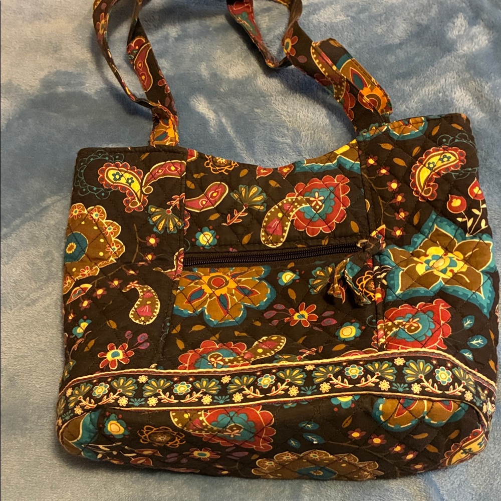 Floral Patterned Tote Bag
